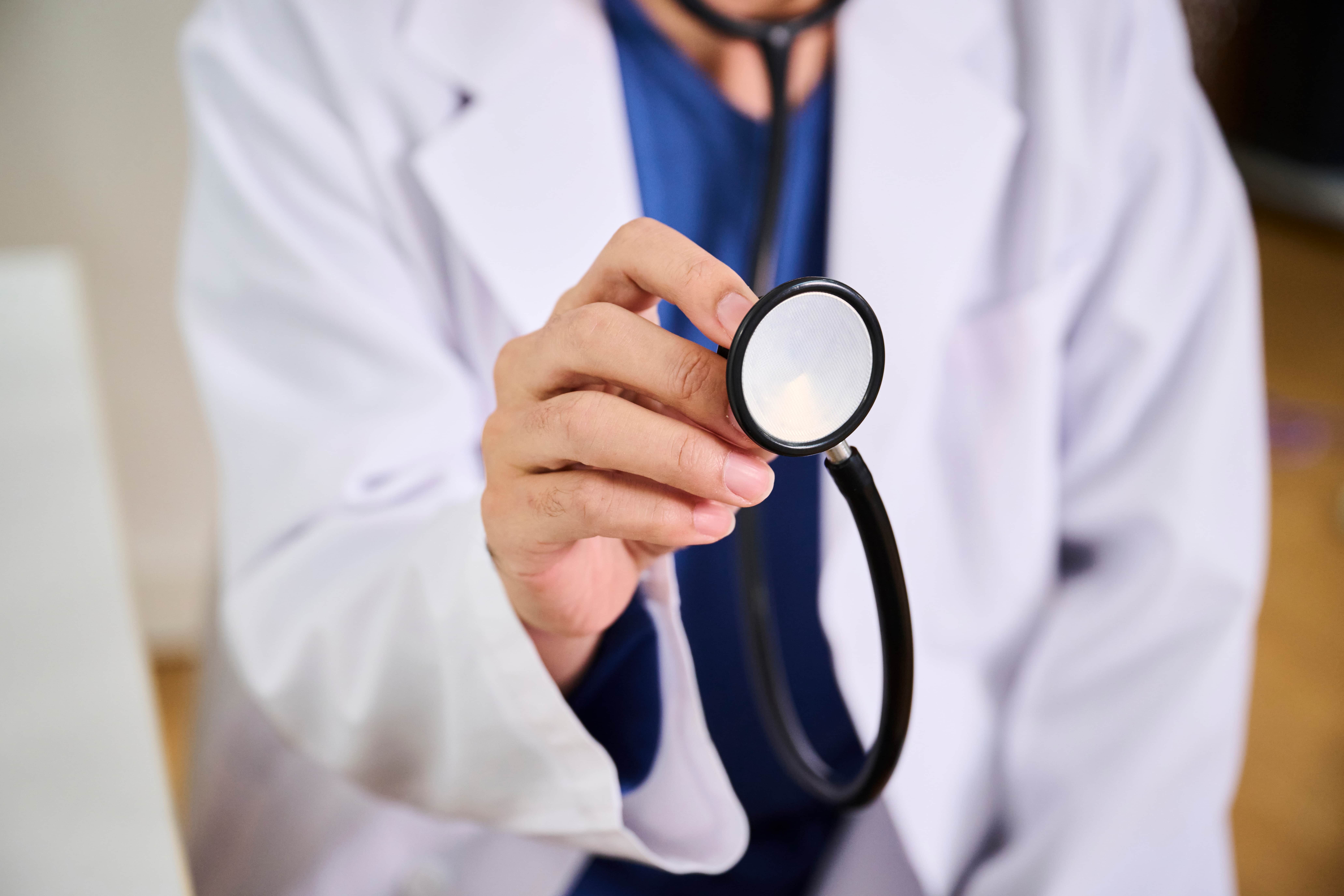 Doctor and stethoscope